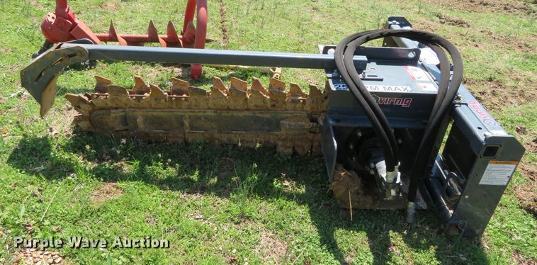 image for item DN5750 Virnig VG-TRN48-25  skid steer trencher