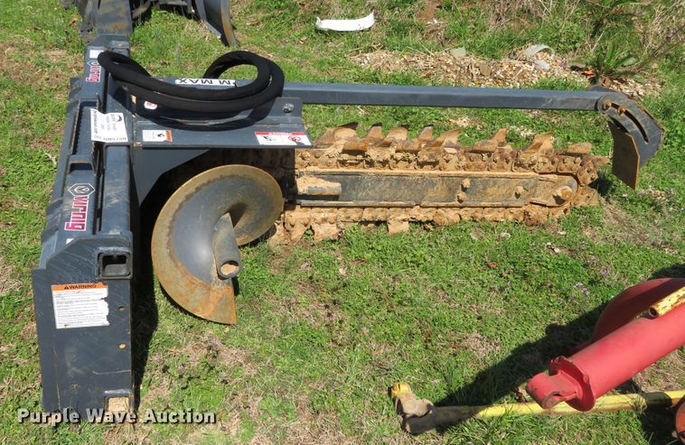 image for item DN5750 Virnig VG-TRN48-25  skid steer trencher