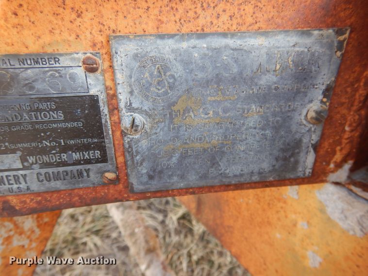 image for item FI9001 CMC Master Mixer 5 cement mixer