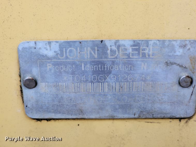 image for item FL9093 2003 John Deere 410G  backhoe