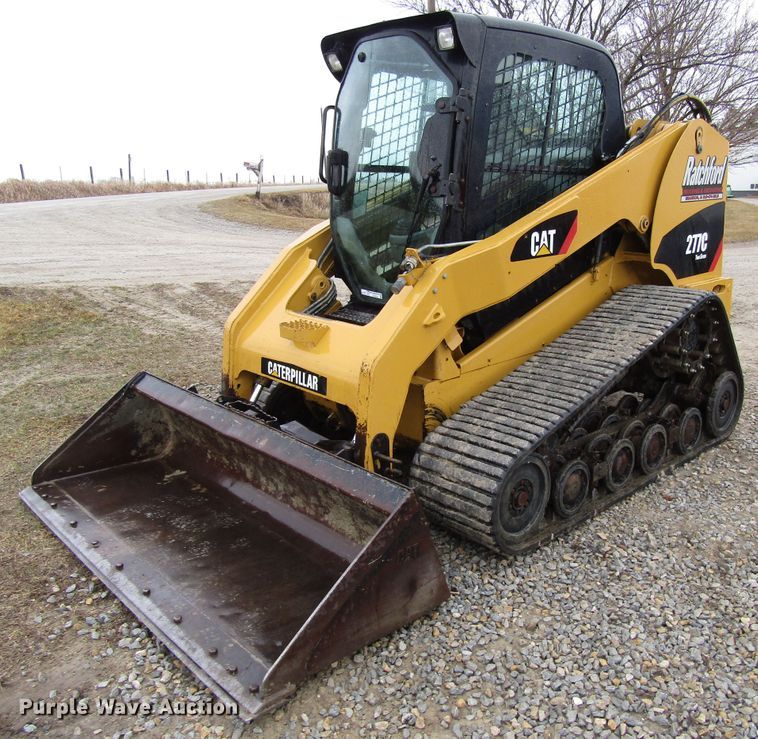 image for item GC9852 2008 Caterpillar 277C  tracked skid steer loader