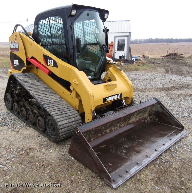 image for item GC9852 2008 Caterpillar 277C  tracked skid steer loader