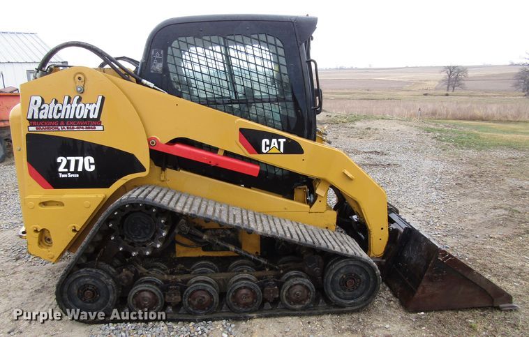 image for item GC9852 2008 Caterpillar 277C  tracked skid steer loader