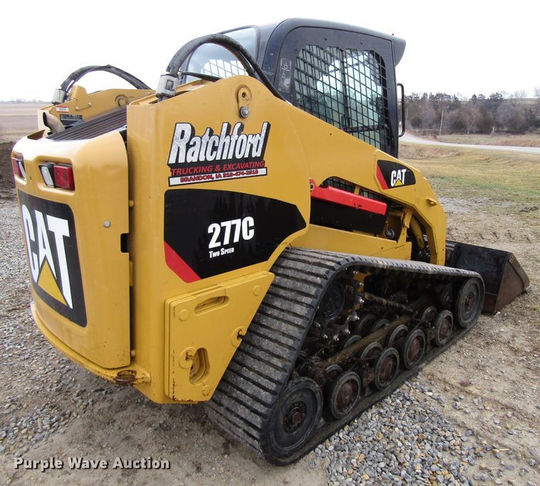 image for item GC9852 2008 Caterpillar 277C  tracked skid steer loader