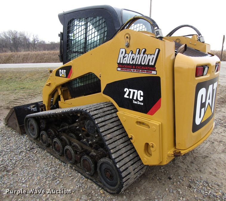 image for item GC9852 2008 Caterpillar 277C  tracked skid steer loader