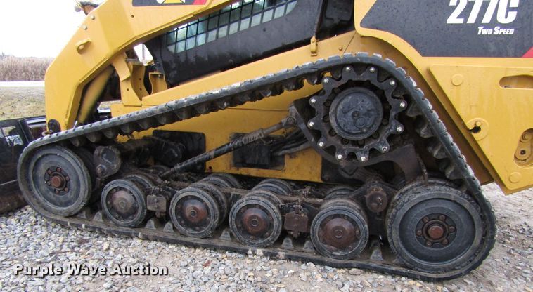 image for item GC9852 2008 Caterpillar 277C  tracked skid steer loader