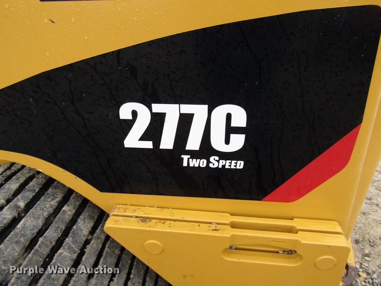 image for item GC9852 2008 Caterpillar 277C  tracked skid steer loader