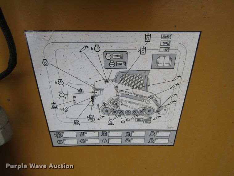 image for item GC9852 2008 Caterpillar 277C  tracked skid steer loader