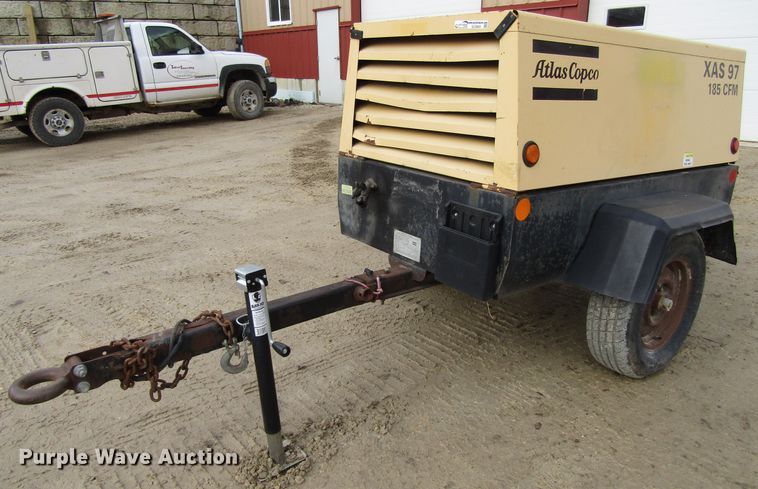 image for item GC9855 2005 Atlas Copco XAS 97  air compressor