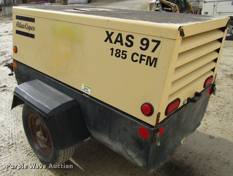 image for item GC9855 2005 Atlas Copco XAS 97  air compressor