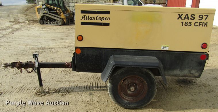 image for item GC9855 2005 Atlas Copco XAS 97  air compressor