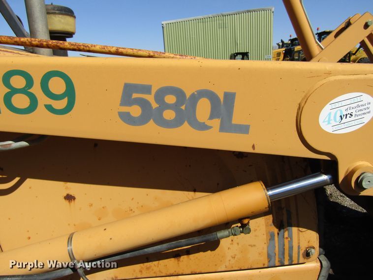 image for item GC9862 2000 Case 580L  backhoe
