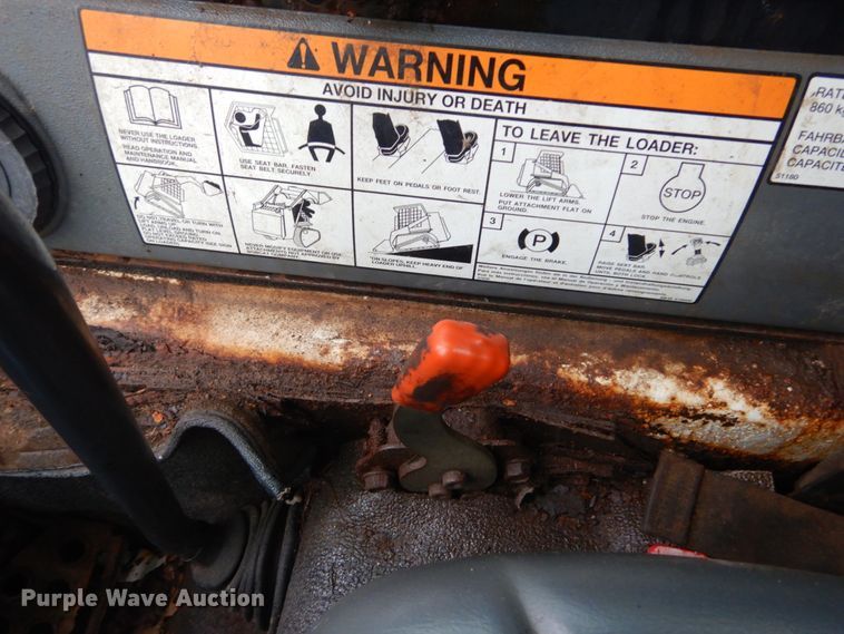 image for item GT9691 2005 Bobcat T190  tracked skid steer loader