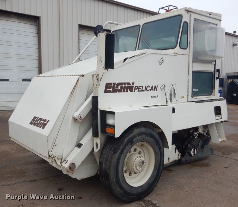 image for item GT9710 1998 Elgin Pelican Series P  street sweeper