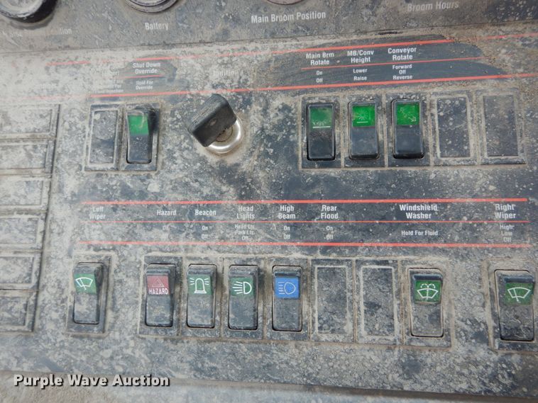 image for item GT9710 1998 Elgin Pelican Series P  street sweeper