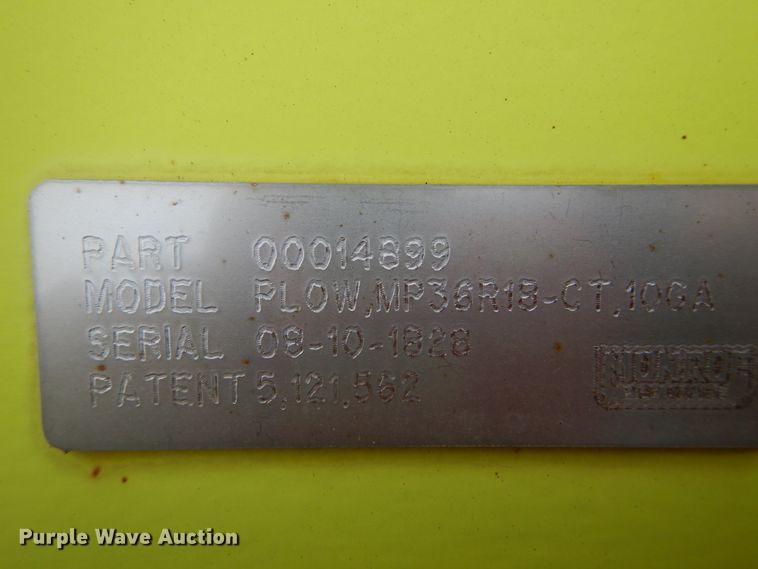 image for item GT9714 Monroe MP36R18-CT  snow plow