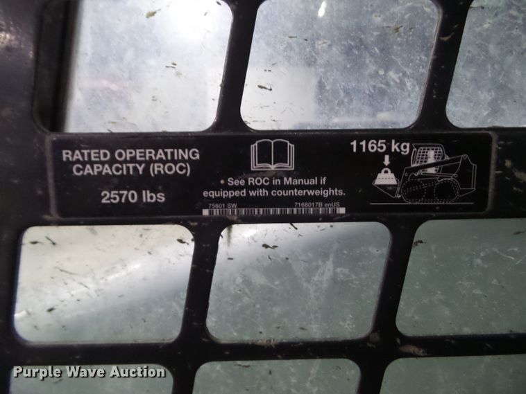 image for item HF9839 2013 Bobcat T650  tracked skid steer loader