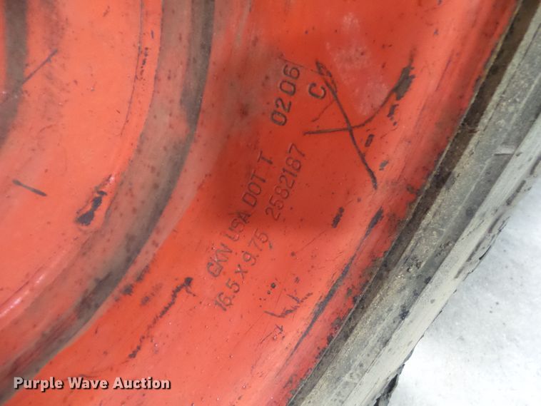 image for item HF9841 (4) Bobcat 16.5x9.76 wheels and tires