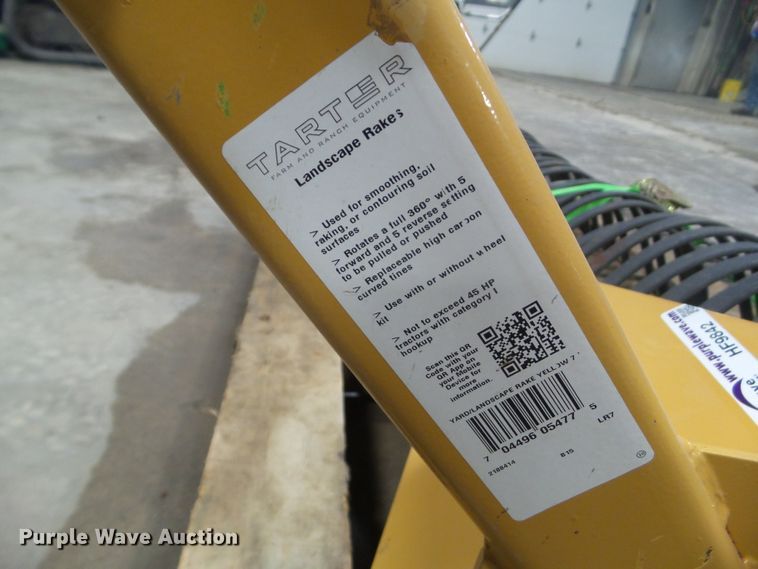 image for item HF9842 Tarter LR7  landscpae rake
