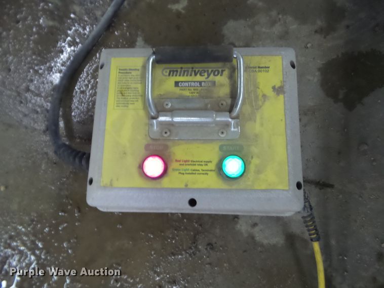 image for item HF9844 (2) Miniveyor 3M40C-1HP conveyors