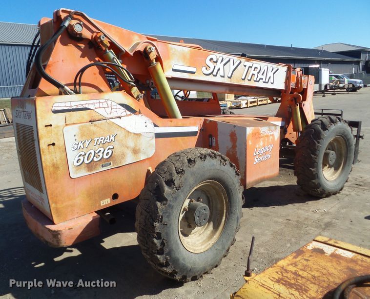 image for item HF9846 2002 Sky Trak 6036  telehandler