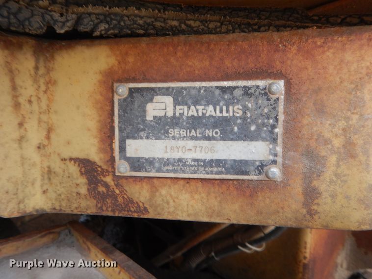 image for item HG9538 1980 Fiat-Allis 605B  wheel loader