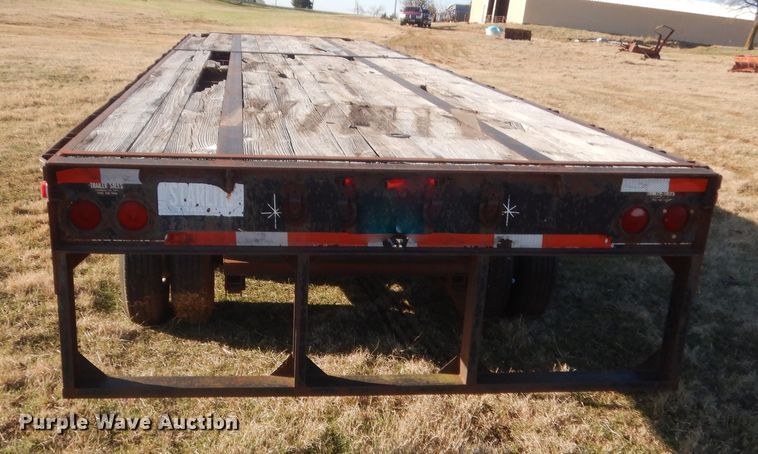 image for item HG9639 Shop built flatbed trailer