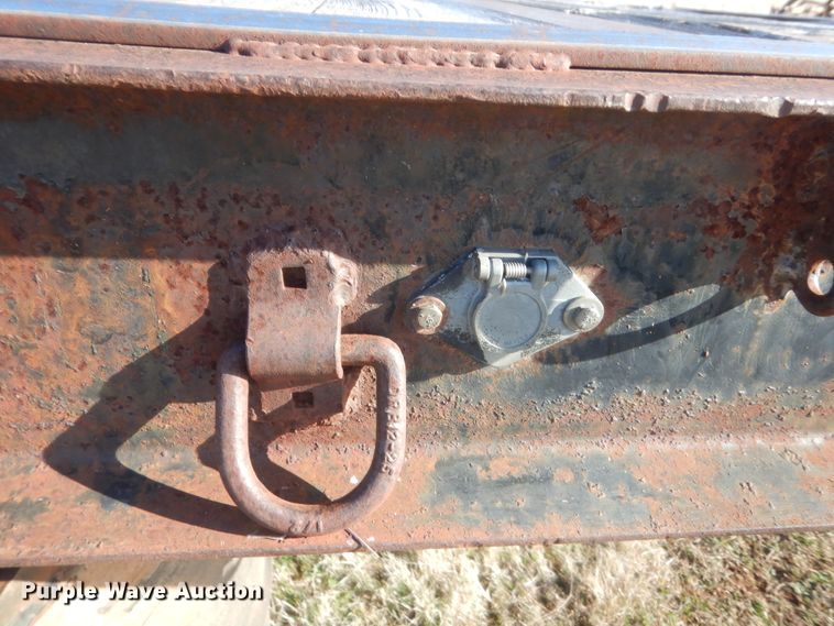 image for item HG9639 Shop built flatbed trailer