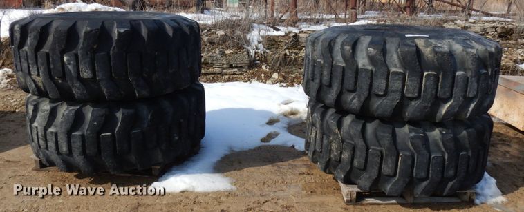 image for item HR9001 (4) Titan 23.5-25 tires