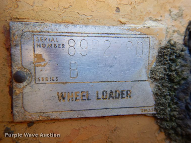 image for item HR9003 1973 Caterpillar 980B  wheel loader