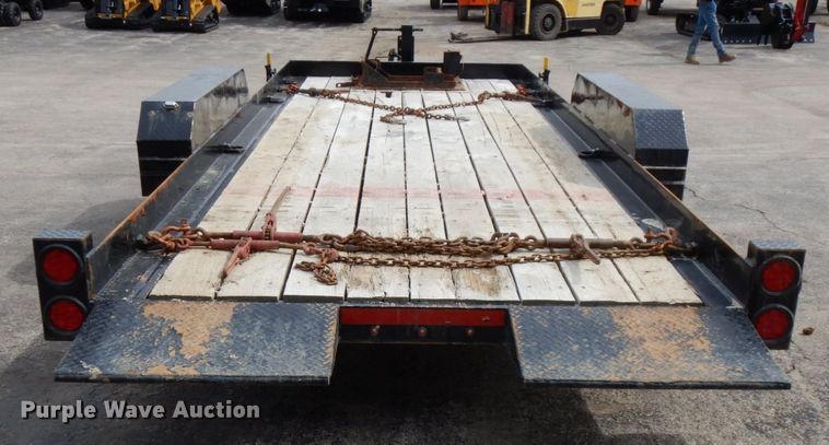 image for item HR9028 2019 Lucon tilt deck equipment trailer
