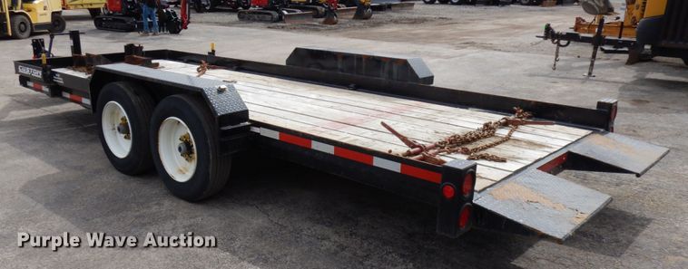 image for item HR9028 2019 Lucon tilt deck equipment trailer
