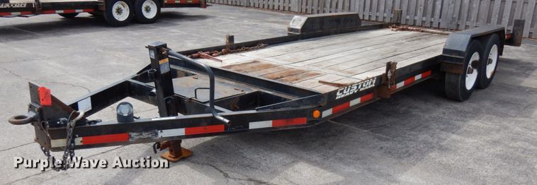 image for item HR9029 2016 Lucon tilt deck equipment trailer