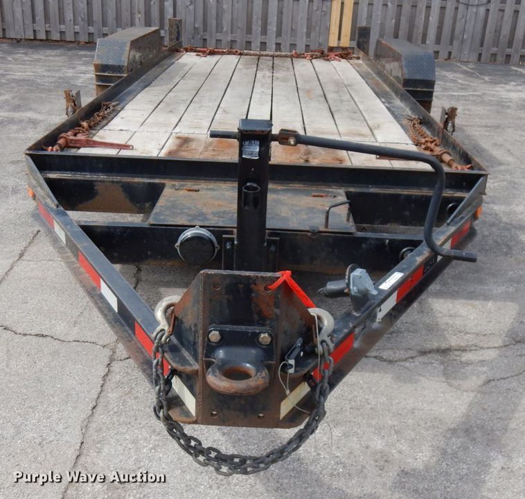 image for item HR9029 2016 Lucon tilt deck equipment trailer