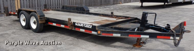 image for item HR9029 2016 Lucon tilt deck equipment trailer