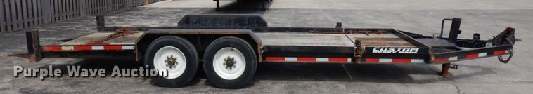 image for item HR9029 2016 Lucon tilt deck equipment trailer