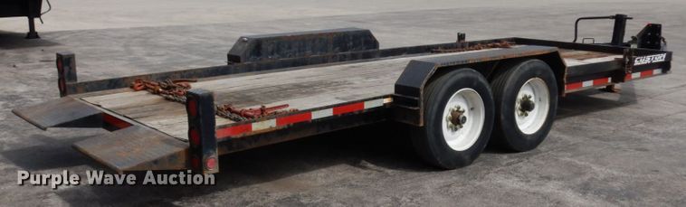image for item HR9029 2016 Lucon tilt deck equipment trailer