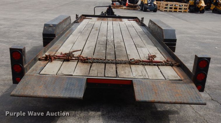 image for item HR9029 2016 Lucon tilt deck equipment trailer