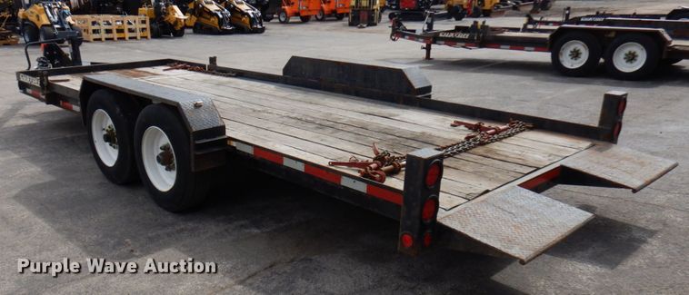 image for item HR9029 2016 Lucon tilt deck equipment trailer