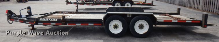 image for item HR9029 2016 Lucon tilt deck equipment trailer