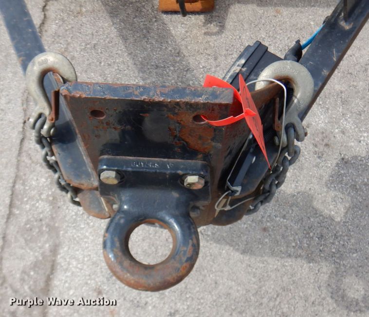 image for item HR9029 2016 Lucon tilt deck equipment trailer