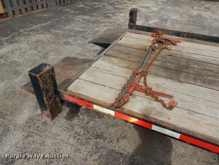 image for item HR9029 2016 Lucon tilt deck equipment trailer