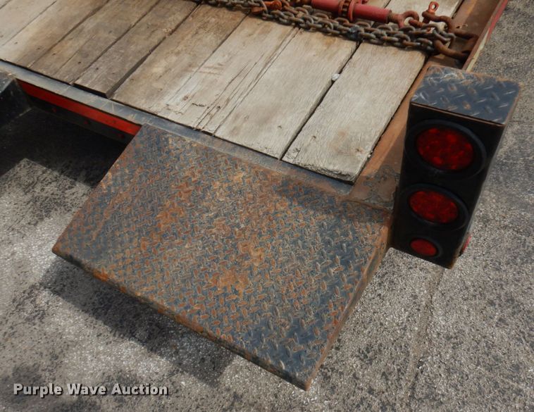 image for item HR9029 2016 Lucon tilt deck equipment trailer