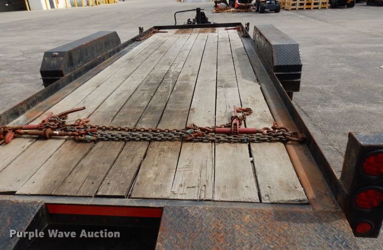 image for item HR9029 2016 Lucon tilt deck equipment trailer