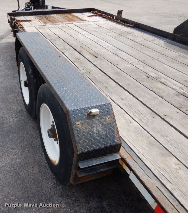 image for item HR9029 2016 Lucon tilt deck equipment trailer