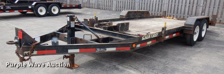 image for item HR9030 2016 Lucon tilt deck equipment trailer