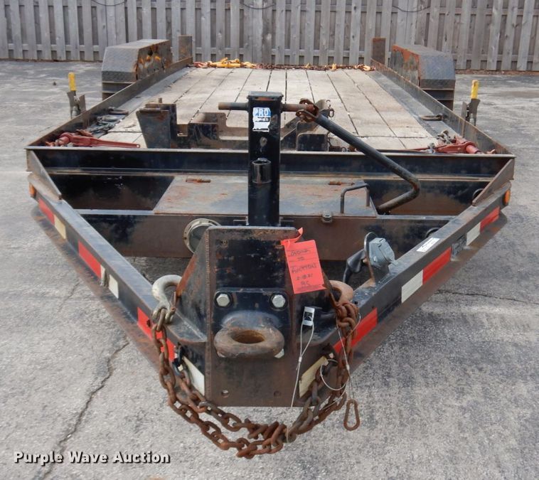 image for item HR9030 2016 Lucon tilt deck equipment trailer