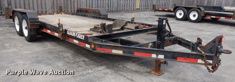 image for item HR9030 2016 Lucon tilt deck equipment trailer