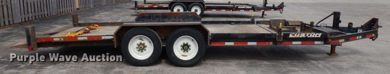 image for item HR9030 2016 Lucon tilt deck equipment trailer