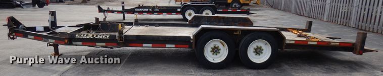 image for item HR9030 2016 Lucon tilt deck equipment trailer